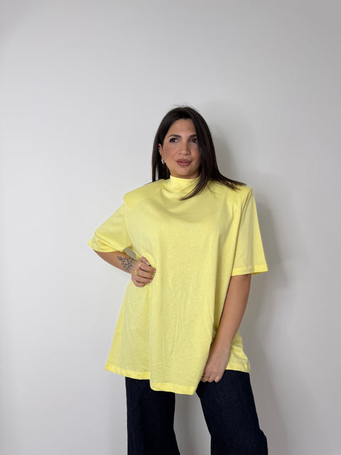 T-SHIRT ZOLA GIALLA