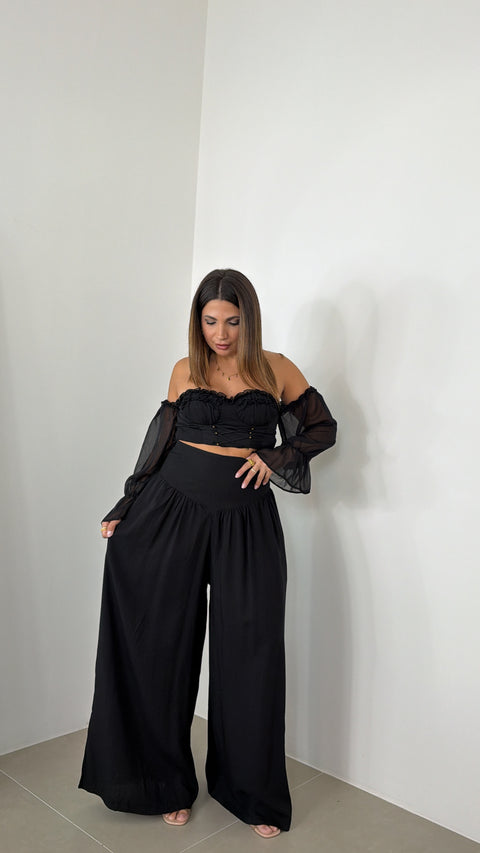 PANTALONE EXTRALEGGERO NERO