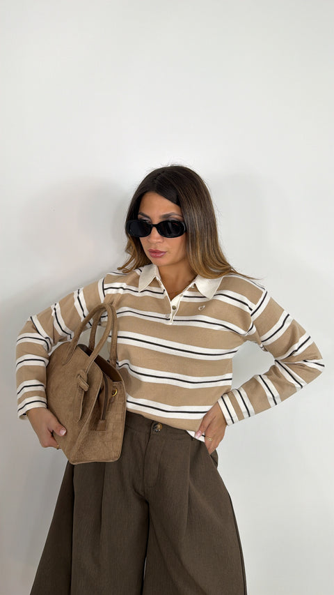 PULLOVER EMMA CAMEL