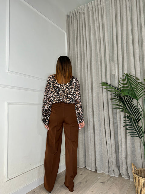 PANTALONE ALBA MARRONE