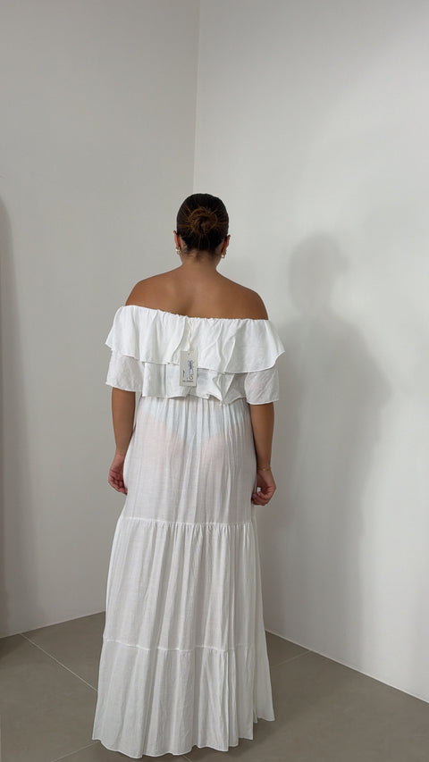 DRESS MENA BIANCO
