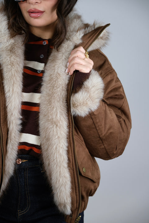 GIUBBINO CON ECOFUR INTERNA