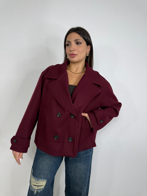 CAPPOTTO MILA BORDEAUX