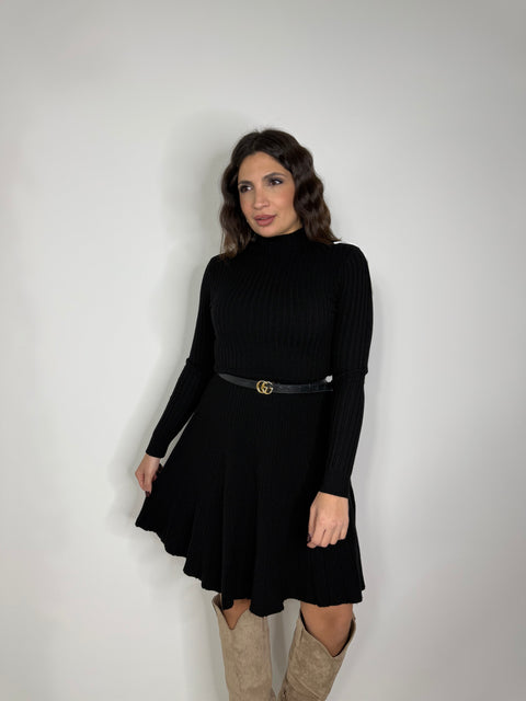 DRESS COSTINA NERO