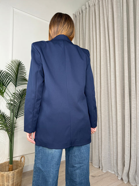 BLAZER REGOLARE BLU