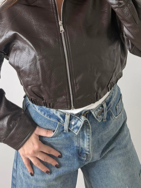 JEANS BALLOON CON RISVOLTO 12611