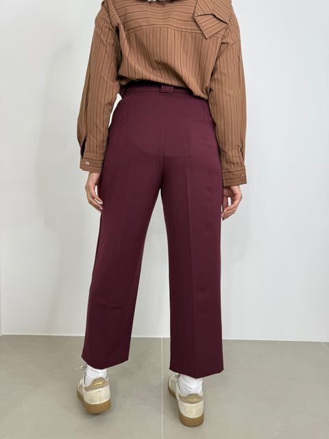 PANTALONE MATILDE BORDEAUX