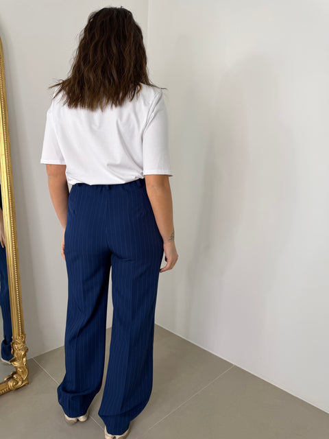 TAILLEUR ESTER GESSATO BLU