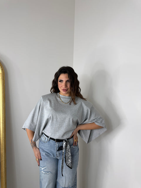 MAGLIA CALYPSO GRIGIA