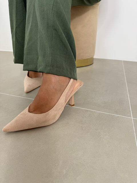 SLINGBACK CON EFFETTO CAMOSCIO