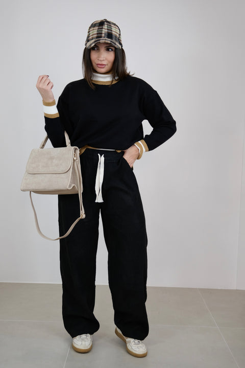 PANTATUTA COSTINA NERO