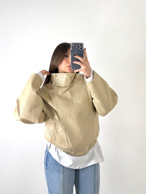 GIUBBOTTO CONNIE BEIGE