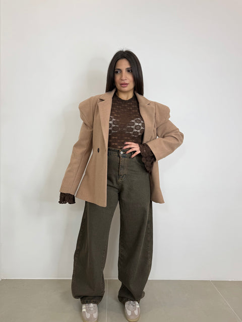 JEANS BALLOON SABBIATO