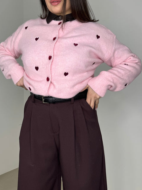 PANTALONE OLLY BORGOGNA