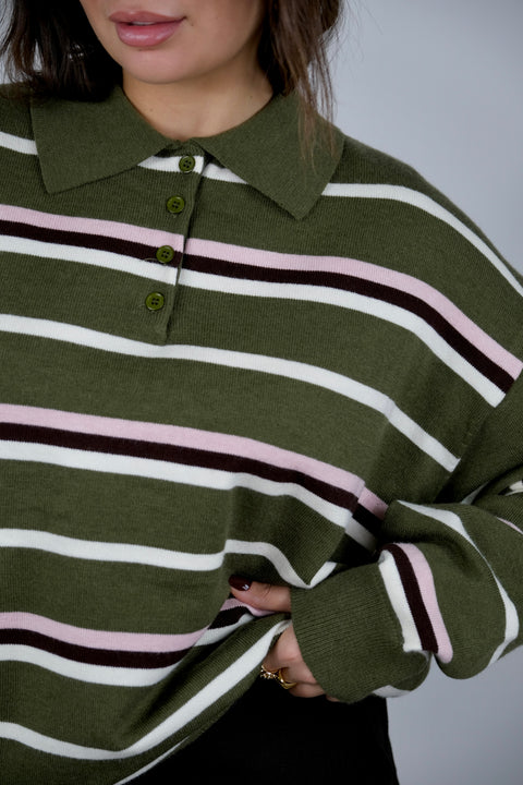 PULLOVER CARMEN VERDE