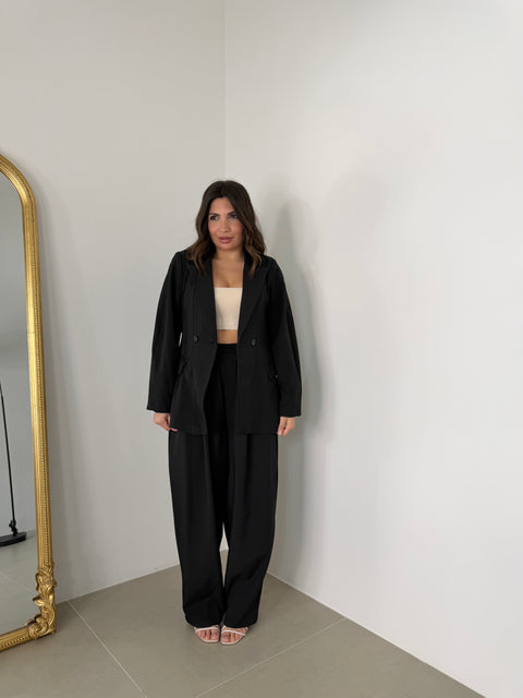 TAILLEUR SPORTY NERO