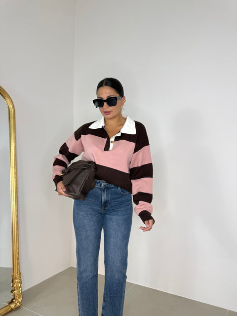 MAGLIA DALILA MARRONE