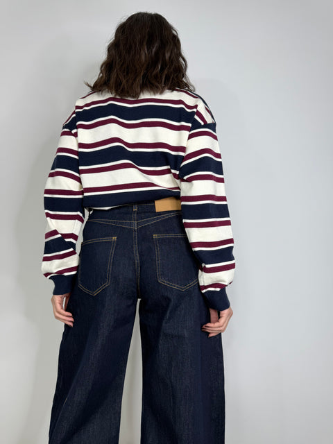 JEANS BALLOON DENIM SCURO