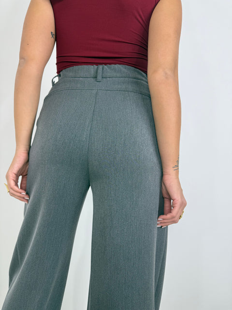 PANTALONE BALLOON MONOLANA GRIGIO