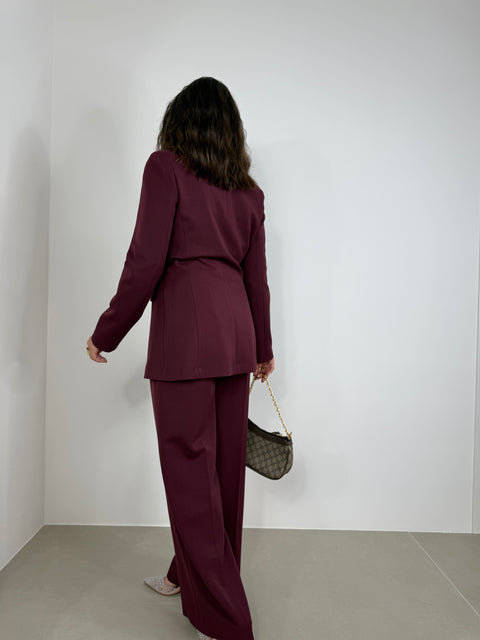 PANTALONE GRACE BORDEAUX