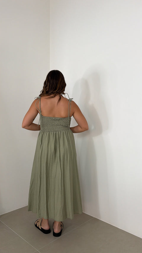 DRESS CAMILLA VERDE