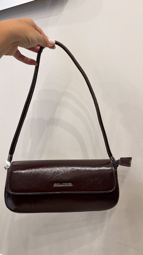 MINI BAG IN CERNICE BORGOGNA
