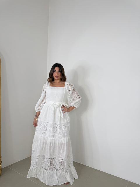 DRESS ZANZIBAR BIANCO