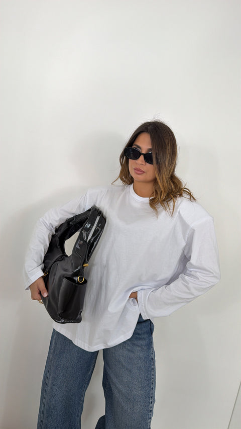 MAGLIA CLIZIA BIANCA