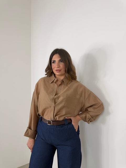 CAMICIA XENA CAMEL