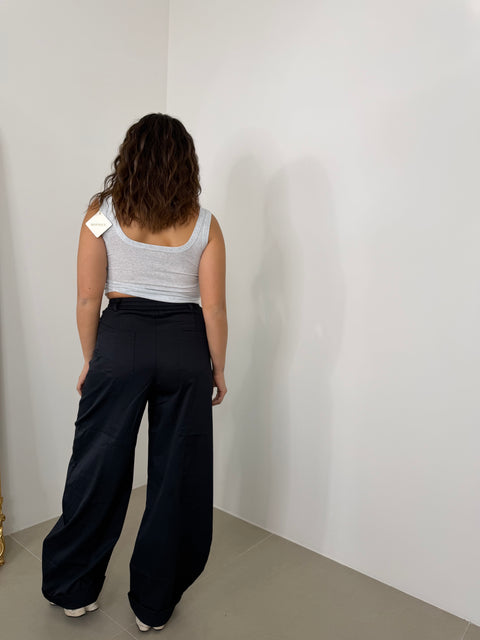 PANTALONE BALLOON BLU 120603