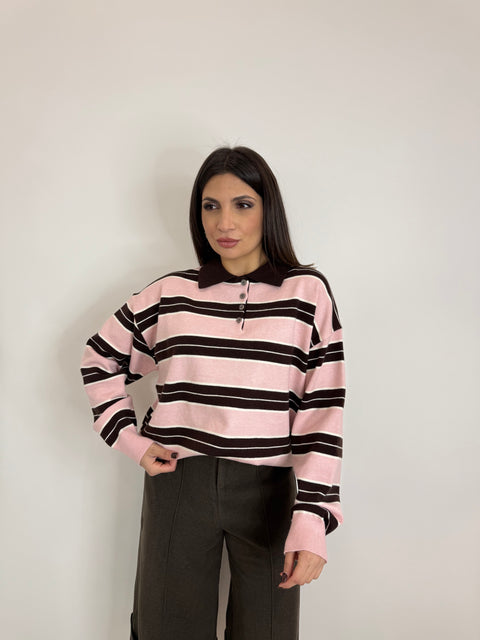PULLOVER MELISSA ROSA