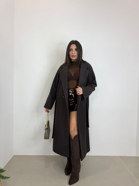 CAPPOTTO INES MARRONE