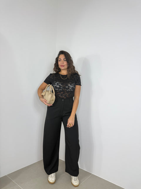 PANTALONE BALLOON MONOLANA NERO