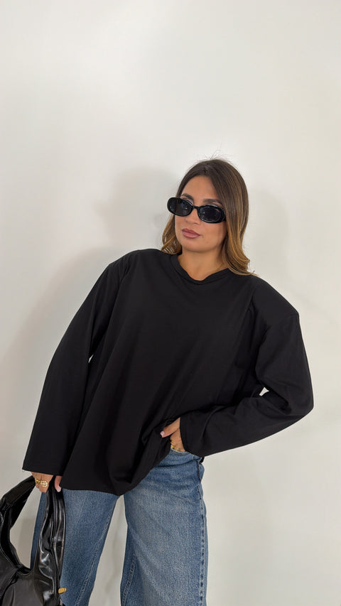 MAGLIA CLIZIA NERA