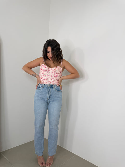 JEANS STRAIGHT TELA RIGIDA