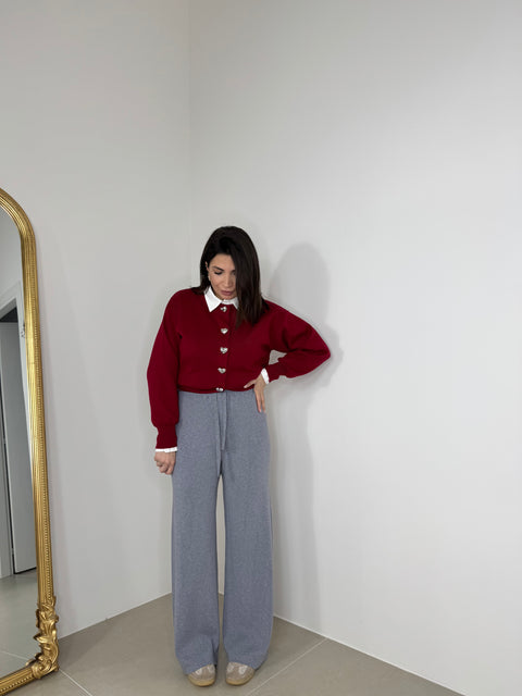 PANTATUTA MEG IN LANA GRIGIO