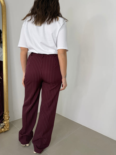 TAILLEUR ESTER GESSATO BORDEAUX