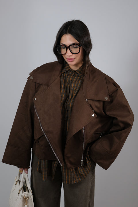 GIACCA IN CAMOSCIO MOOCHY