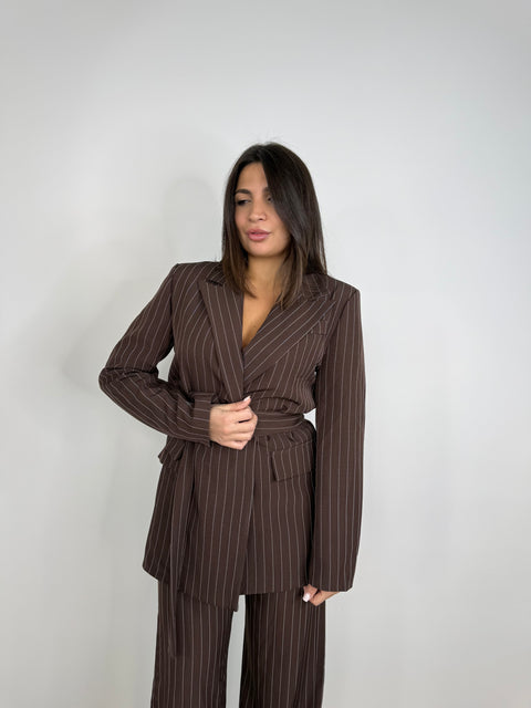 TAILLEUR GEA GESSATO MARRONE