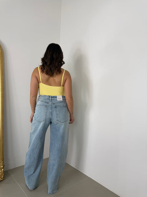 JEANS CON RISVOLTO SEESEE 3986
