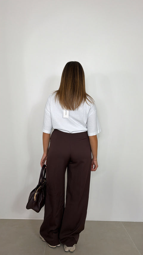 PANTALONE CINDY MARRONE
