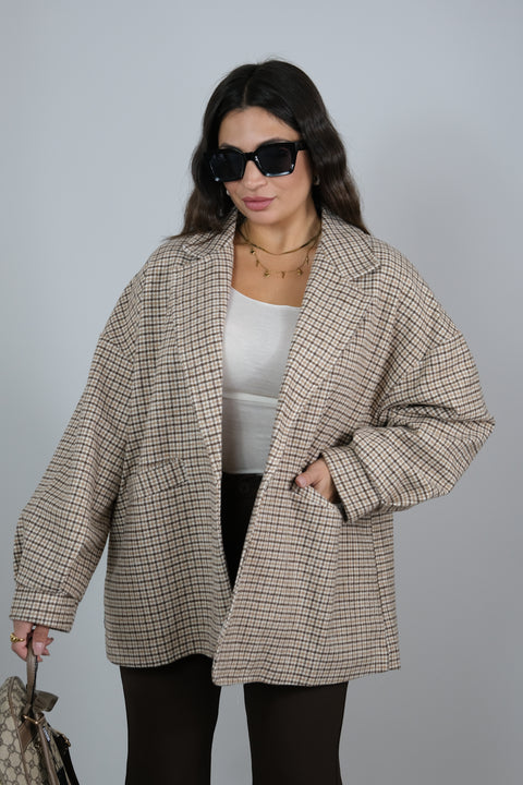 CAPPOTTO BRENDA OVERSIZE BEIGE