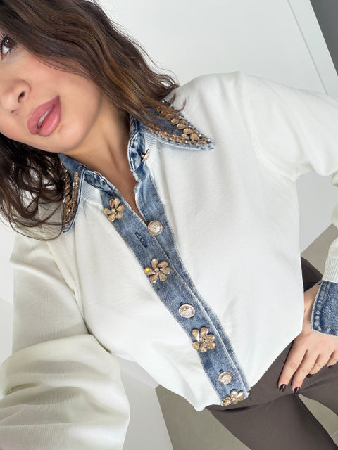 CARDIGAN SWAROSKI PREMIUM