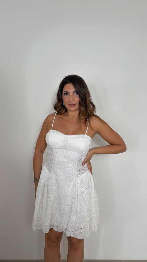 MINI DRESS IN PIZZO SAN GALLO