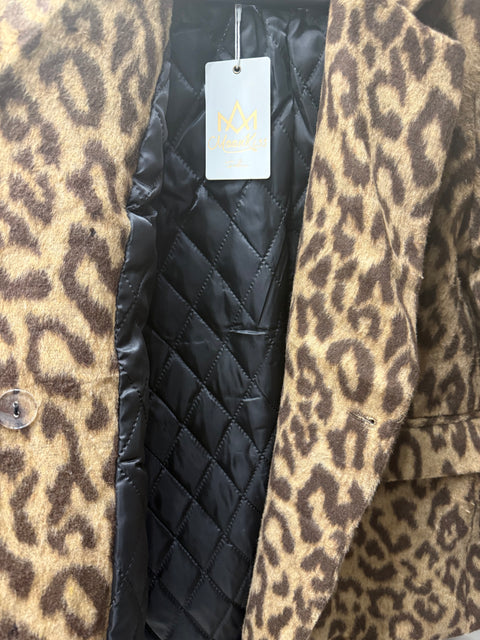 CAPPOTTO MACULATO TRAPUNTATO