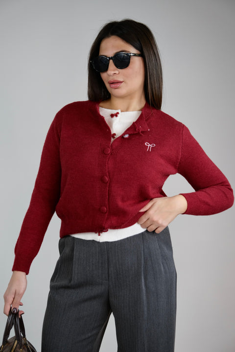 CARDIGAN FIOCCHETTI