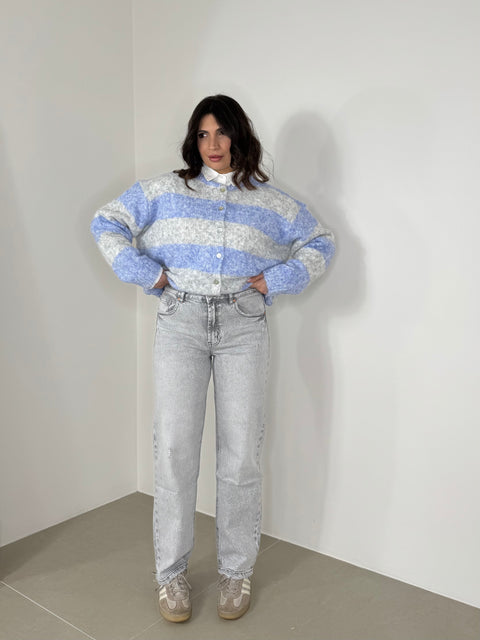 JEANS MOM FIT GRIGIO 3000-26