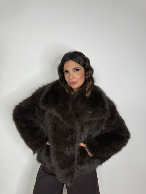 ECOFUR GINEVRA MARRONE