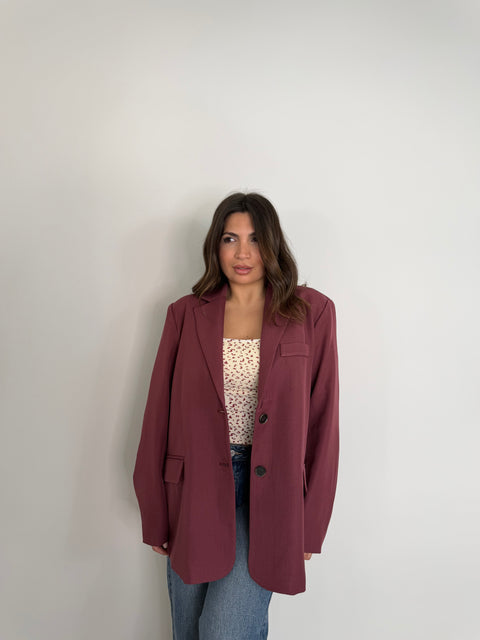 BLAZER PAULA APERTA SUL RETRO FRAGOLA