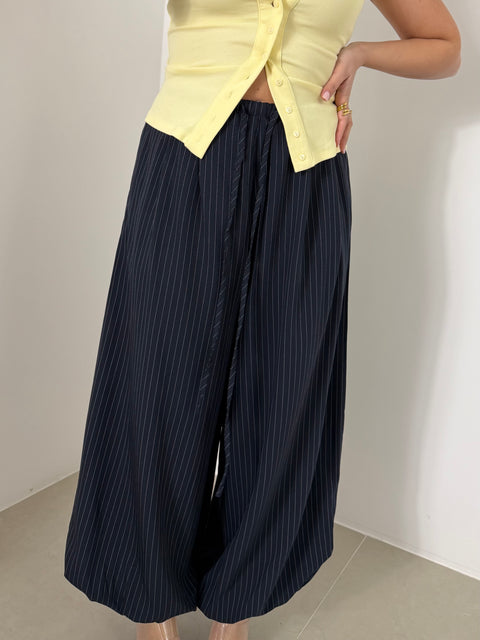 PANTATUTA GESSATO BALLOON BLU